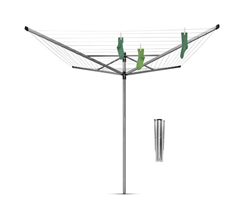 Estendal BRABANTIA Rotary Lift-O-Matic (Alumínio) Brabantia - Secadores e cabides - rotativo, alumínio, preto