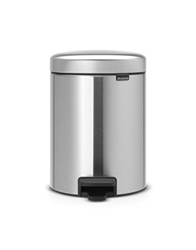 Caixote do Lixo BRABANTIA Newicon (Plástico - Cinzento) Brabantia - Lixeiras e cestos de lixo - pedal, soft-close, odor-proof, plástico resistente