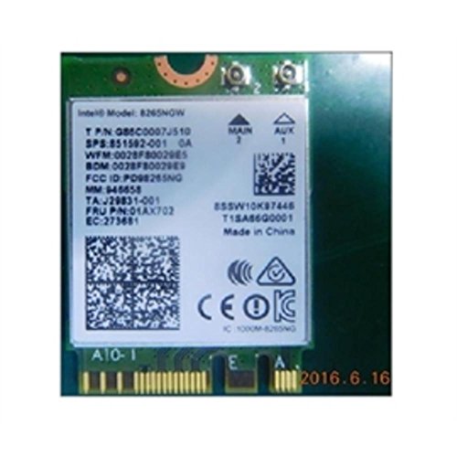 Placa de Rede INTEL Dual Band Wireless-AC 8265 Intel - Placas e adaptadores de rede - dual-band, wireless-ac, M.2, sem fios