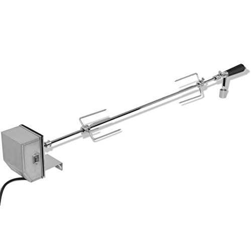 Espeto de Churrasco TEFAL (Aço Inoxidável - 120 cm) vidaXL - Eletrodomésticos - aço inoxidável, 120 cm