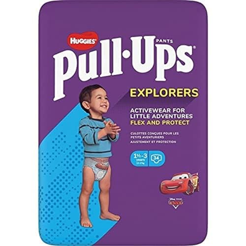 Fraldas Huggies Pull Ups Menino (Tam: 5) HUGGIES - Camisas e tops - fraldas, huggies, pull-ups, menino, microdry