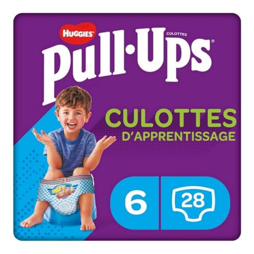Fraldas Huggies Pull-Ups Trainers (3-6 anos) Kimberly-Clark Europe - Camisas e tops - 3-6 anos, absorventes, primeiros passos