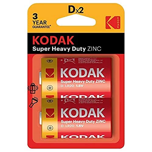 Pilha KODAK (Cinzento, Prateado - 1.5 V) Kodak - Baterias - 1.5v, cinzento, prateado, universal