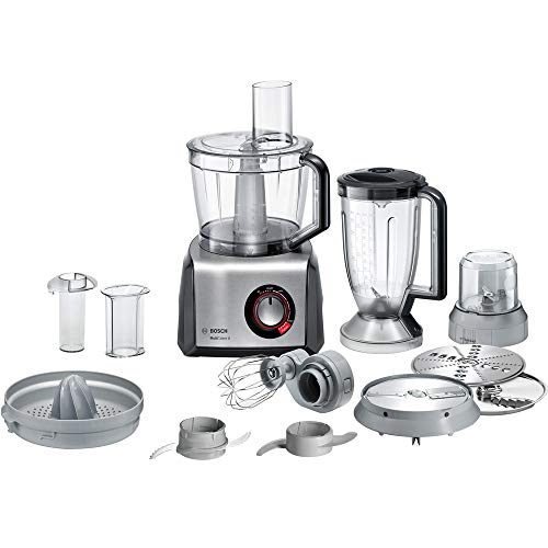 Bosch Mc812M844 Robô de Cozinha 1250 W Preto Inox Bosch - Batedeiras e liquidificadores - 1250 W, preto, inox