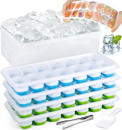 Conjunto 7 Cestos de Gel GUHAOOL com Tampas GUHAOOL - Formas de gelo - conjunto, cestos, gel, tampas
