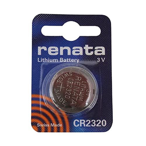 Pilha Recarregável RENATA CR2320 (Lítio - 3 V) Renata - Baterias - litio, 3 V, 110 mAh, cilíndrico