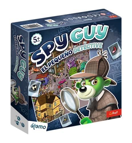Jogo de Tabuleiro ATOMO GAMES (Idade Mínima Recomendada: 6 anos) Atomo Games - Jogos - 6 anos, quebra-cabeças, cartas de pista, tabuleiro 3d