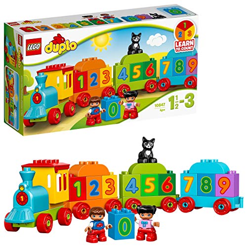 LEGO Duplo Comboio dos Números (Idade Mínima Recomendada: 2 anos) LEGO - Blocos de encaixe - lego, duplo, comboio, números, idade mínima recomendada