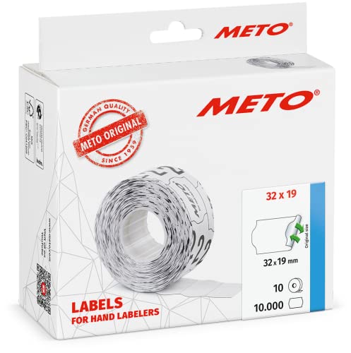 Etiqueta para Impressão METO 202-1-01 Branco Meto - Etiquetas e tags - impressão, removível, adesivo metálico