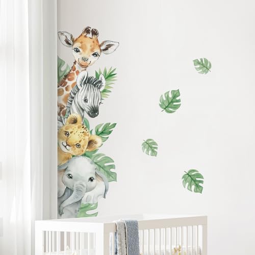 Autocolantes TANLABY Animals da Floresta Tanlaby - Papel de parede - autocolantes, decoração quarto, fácil aplicar, removível