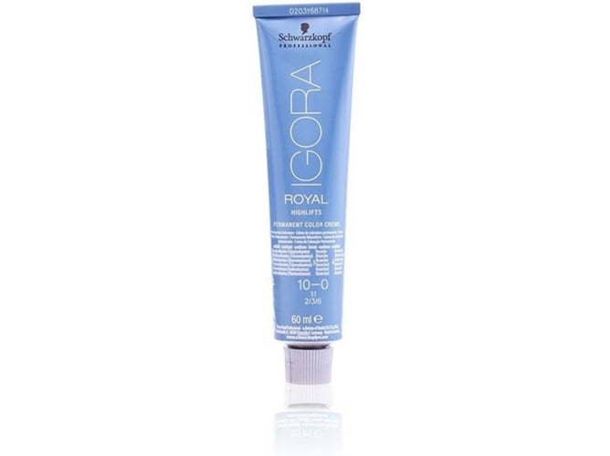 Schwarzkopf Igora Royal Highlifts 10-00 60 ml Schwarzkopf - Coloração de cabelo - preto, branco, mulher, spray, 60 ml