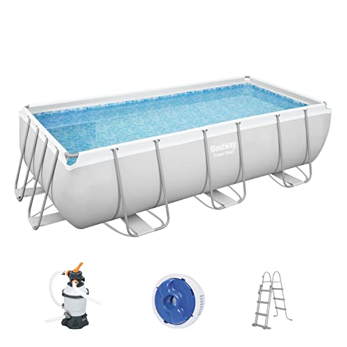 Piscina Insuflável BESTWAY Cinzento (404x201x100cm) Bestway - Brinquedos - insuflável, cinzento, 404x201x100cm