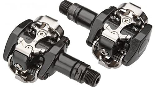 Pedal SHIMANO PDM505L (Preto - 10.5 x 9.5 cm) SHIMANO - Peças da transmissão da bicicleta - preto, 10.5 x 9.5 cm, alumínio