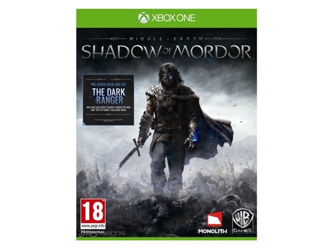 Jogo Eletrónico WARNER La Tierra Media Sombras De Mordor (Xbox One) WARNER BROS - Software de jogos de vídeo - jogo eletrónico, warner, la tierra media, sombras de mordor, xbox one