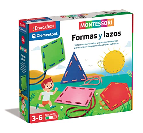 Jogo Didático CLEMENTONI 55450 (Idade Mínima: 3) CLEMENTONI - Jogos - coordenação olho/mão, motricidade fina, geometria, 3 anos