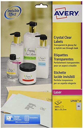 Etiqueta para impressão AVERY L7551-25 MarcaAvery - Papel de impressora e copiadora - impressão, etiqueta