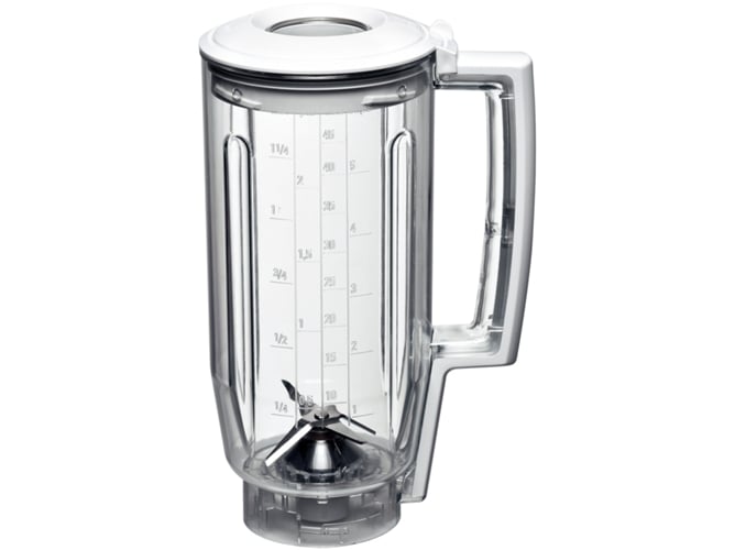 Acessório Robô de Cozinha BOSCH MUZ5MX1 Bosch - Acessórios para misturadores de alimentos e liquidificadores - transparente, branco, plástico, 20 v