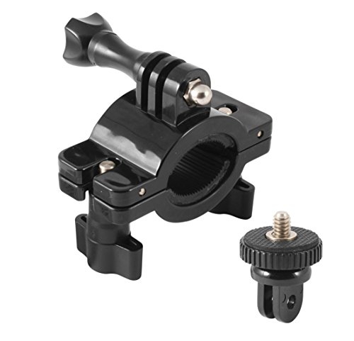 Suporte para Telemóvel BICICLETA BXGO03 Preto Ksix - Peças e acessórios para câmeras - tubos, 19,5-35,56 mm, forro protector, compatível GoPro