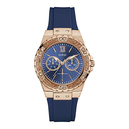 Relógio de Mulher GUESS Limelight (Aço - Rosa) Guess - Relógios - aço, rosa, silicone, prateado