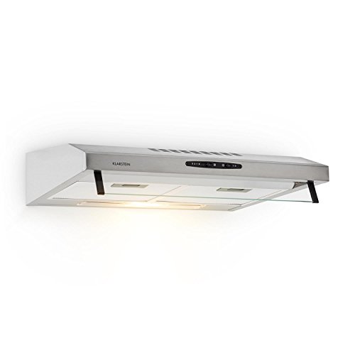 Exaustor KLARSTEIN UW60SF (505 m3/h - 60 cm - Inox) KLARSTEIN - Eletrodomésticos - 505 m3/h, 60 cm, inox