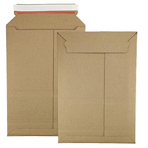 Sobres NETUNO 100 Unidades (Castanho - A4) Netuno - Suprimentos de envio - cartão, a4, alta qualidade, etiqueta adesiva