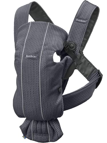 Cadeira de Transporte BABYBJORN 3D Mesh Antracite BabyBjörn - Porta-bebês - transporte, bebé, antracite