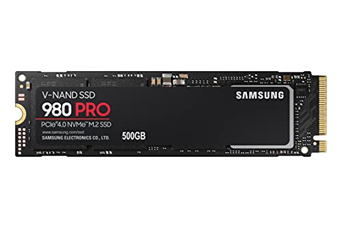 Disco SSD Samsung 980 PRO | 500 GB | M.2 PCIe 4.0 (x4) | 6900 MB/s SAMSUNG - Discos rígidos - 500 gb, M.2, PCIe 4.0, 6900 MB/s
