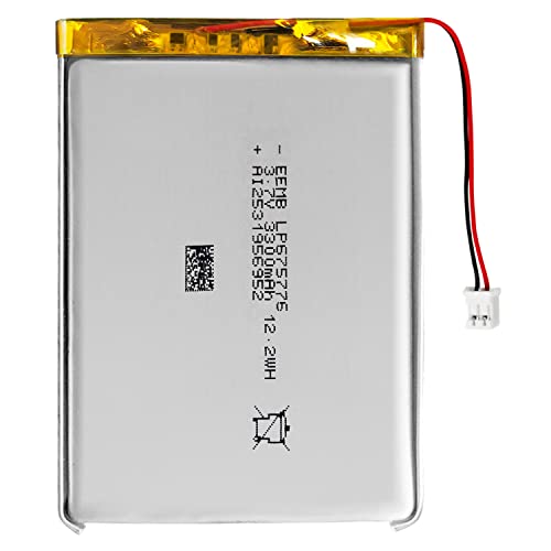 Bateria EEMB 3.7V 3300mAh 675776 (Para Drone - 11.1x54.6x77.5 mm) EEMB - Baterias - 3.7V, 3300mAh, drone