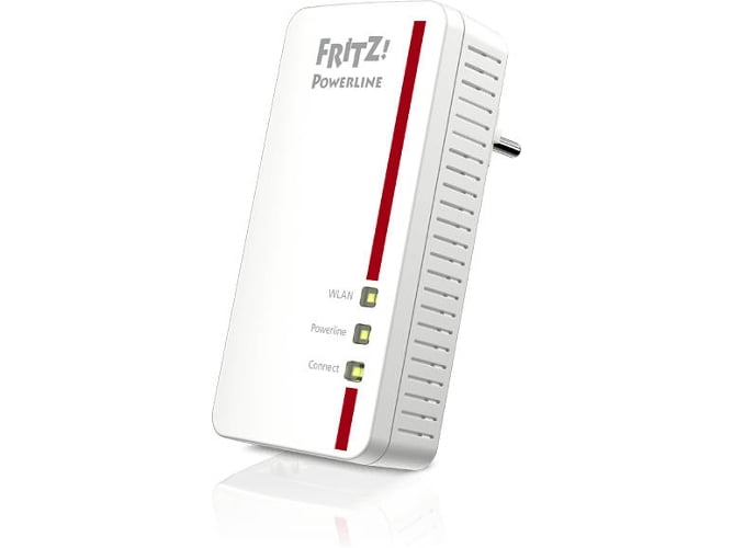 Fritz!powerline 1260E Wlan Set 1200 Mbit/S Ethernet Lan Wifi Branco Adaptador de Rede Elétrica AVM - Adaptadores power over ethernet - fritz, powerline, wlan, set, 1200 mbit/s, ethernet lan wifi