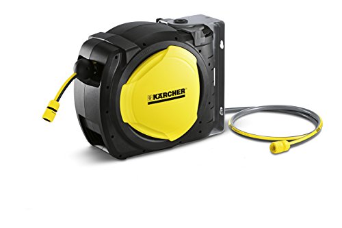 Carretel de Mangueira de Jardim KÄRCHER CR 7.220 Kärcher - Fontes de alimentação elétrica - preto, amarelo, 22m, 13mm, 2 bicos