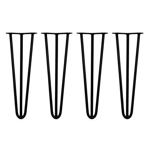 Perneiras para Móveis SKISKI Legs 4 x 3 Streben Hairpin-Legs SKISKI LEGS - Pernas de mesa - perneiras, móveis, skiski, legs, streben, hairpin legs