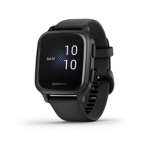 Relógio Desportivo GARMIN Venu Sq Music (Bluetooth - Até 6 dias de autonomia - Preto) Garmin - Monitores de atividade - bluetooth, 6 dias, preto, desportivo