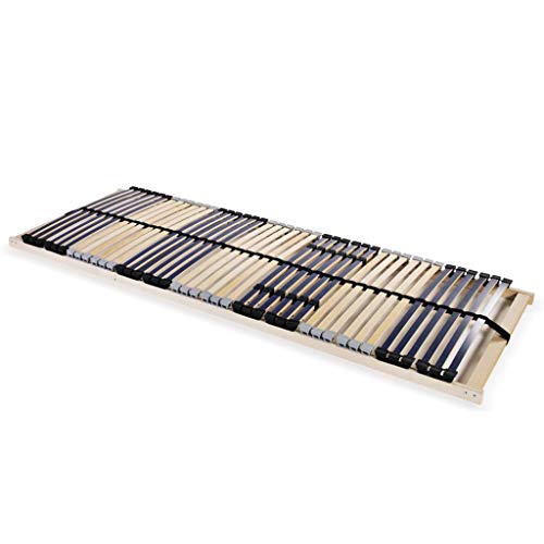 Sommier VidaXL com 42 Listões - 7 Regiões - 70 x 200 cm vidaXL - Conjuntos de móveis - 42 listões, 7 regiões, 70x200 cm