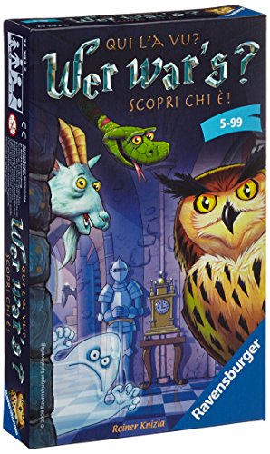 Jogo de Tabuleiro RAVENSBURGER Wer war's? Ravensburger - Jogos - jogo de tabuleiro, ravensburger, wer war's?, educativo