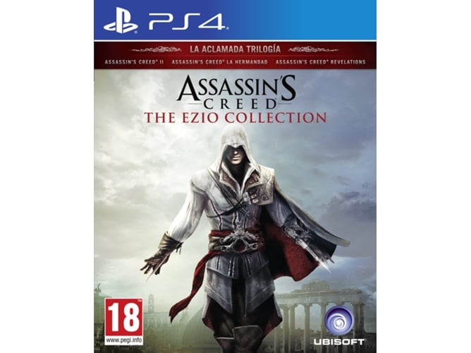 Jogo PS4 Assassin's Creed: The Ezio Collection (M18) Ubisoft - Software de jogos de vídeo - ps4, assassin's creed, ezio collection, m18