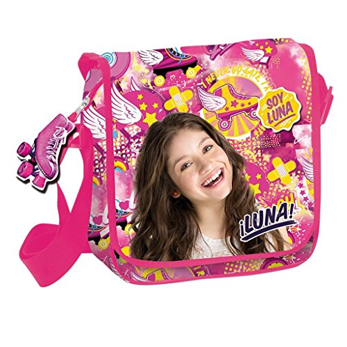 Bolsa de Ombro DISNEY Soy Luna (32 x 26 x 10 cm) Perona - Bolsas - bolsa ombro, fecho correr, 32x26x10 cm, compartimento central, alça ajustável