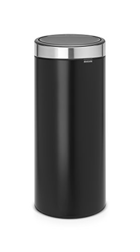 Caixote do Lixo BRABANTIA Touch Bin (30 l) Brabantia - Lixeiras e cestos de lixo - 30L, organizador, plástico, preto
