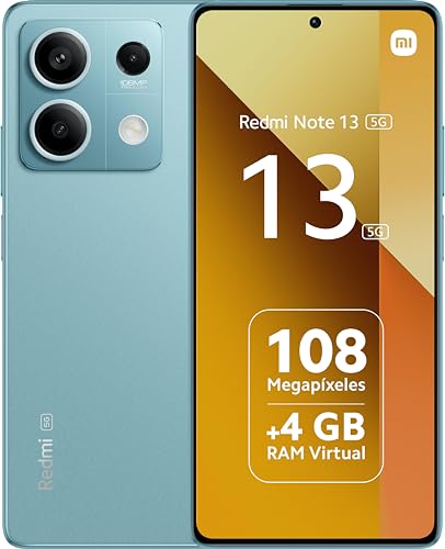 Smartphone XIAOMI Redmi Note 13 5G (6.67'' - 8 GB - 256 GB - Azul) Xiaomi - Telemóveis - smartphone, xiaomi, redmi note 13, 5g, 6.67 polegadas, 8 gb, 256 GB, azul