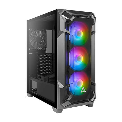 Caixa PC ANTEC FLUX (ATX Mid Tower - Preto) Antec - Componentes de computador - ATX, mid tower, preto
