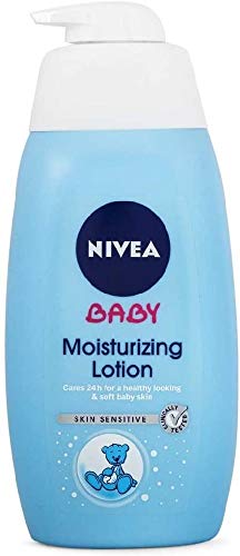 Loção Corporal NIVEA Baby Moisturizing Lotion (500ml) NIVEA - Loção e hidratante - hidratante, natural, vitaminas, fragrância livre