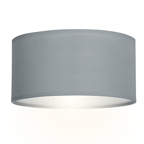 Plafonranex 6000.534 Mia 20 Cm Cinzento Led e incandescência Metal Tissue Ranex - Luminárias de teto - led, incandescente, metal, tissue