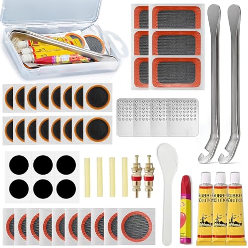 Kit de reparação de pneus AONAT 56 peças AONAT - Peças para bicicletas - 56 peças, recarga, 1m