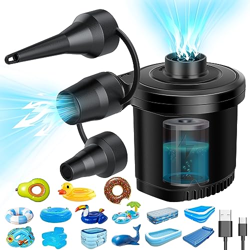 Inflador Elétrico Portátil DMTIVMG 4000mAh Bateria Recarregável MINI978A - Bombas de hardware - inflador, elétrico, portátil, DMTIVMG, bateria recarregável