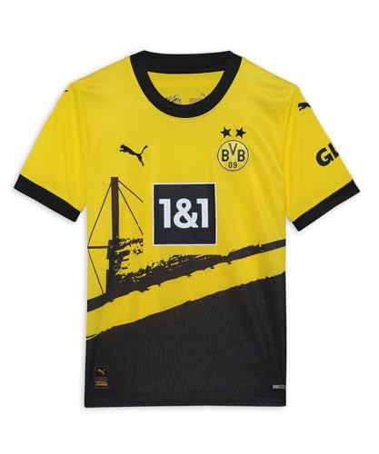 T-shirt para Homem PUMA Borussia Dortmund 2023-24 Branco para Futebol (L) PUMA - Roupa - futebol, borussia dortmund, 2023-24, branco