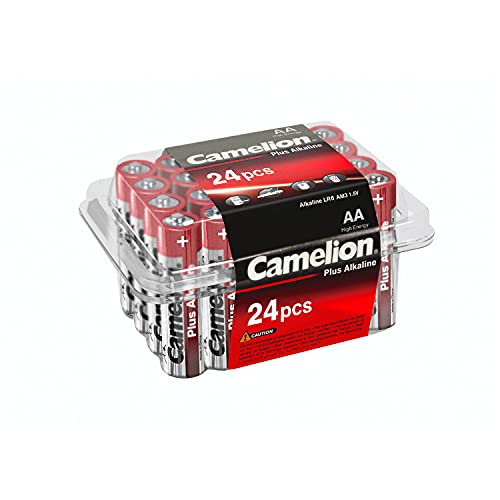 Pilhas Alcalinas Camelion 11102406 (24 unidades) Camelion - Baterias de uso geral - pilhas, alcalinas, camalion, 1.5v, aa, 24 unidades