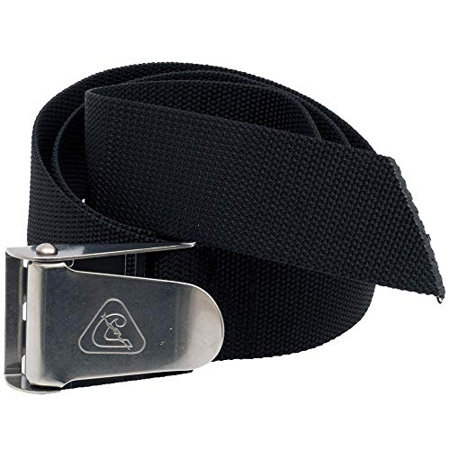 Cinto de Bungee CRESSI Elastibelt (Preto - 100 cm) CRESSI-SUB - Cintos - ajustável, confortável, seguro, 100 cm