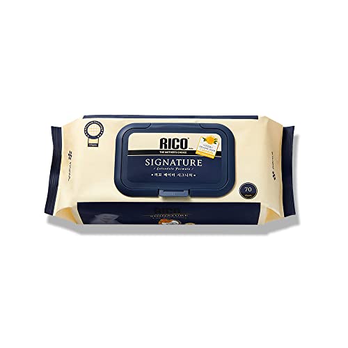 Toalhitas Húmidas RICO BABY Signature (70 Unidades) HANUL Co., Ltd - Muda fraldas - 70 unidades, algodão, sem perfume, sem corantes