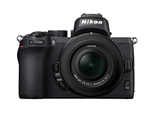 Kit Máquina Fotográfica Mirrorless NIKON Z50 + Nikkor Z DX 16-50 mm f/3.5-6.3 (APS-C) Nikon - Peças e acessórios para câmeras - mirrorless, nikon z50, nikkor z dx 16-50mm