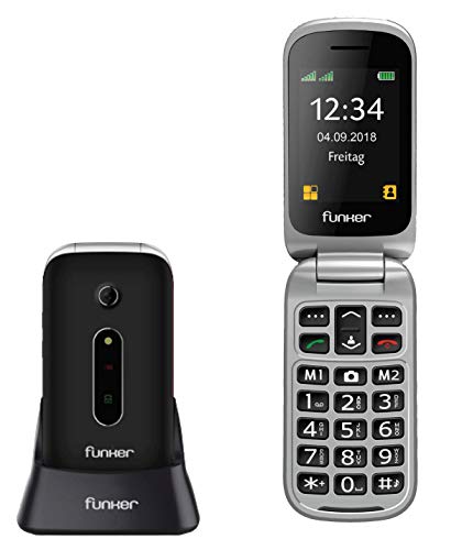 Telemóvel FUNKER C75 (2.4'' - 2G - Preto) Funker - Telemóveis - 2.4, 2G, preto