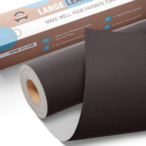 Parche Adesivo para Tapizar Pele 40X160Cm OAZ - Couro e vinil - 40x160cm, superfície lisa, secador de cabelo